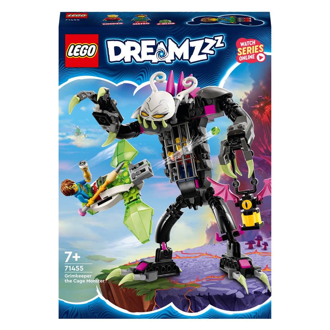 Lego Lego Dreamzzz 71455 Grimgrijper Het Kooimonster