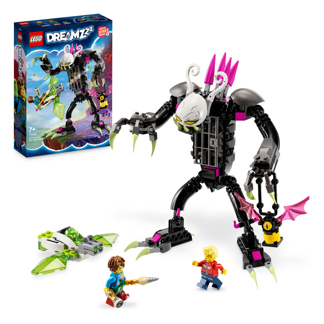 LEGO LEGO Dreamzzz 71455 GrimGrijper Het KooiMonster