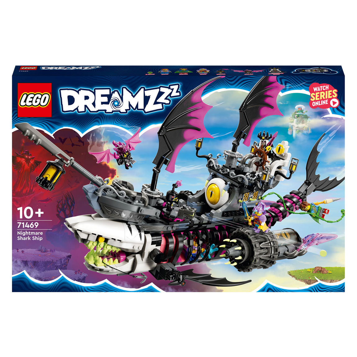 Lego Lego Dreamzzz 71460 koszmarowy statek rekinowy