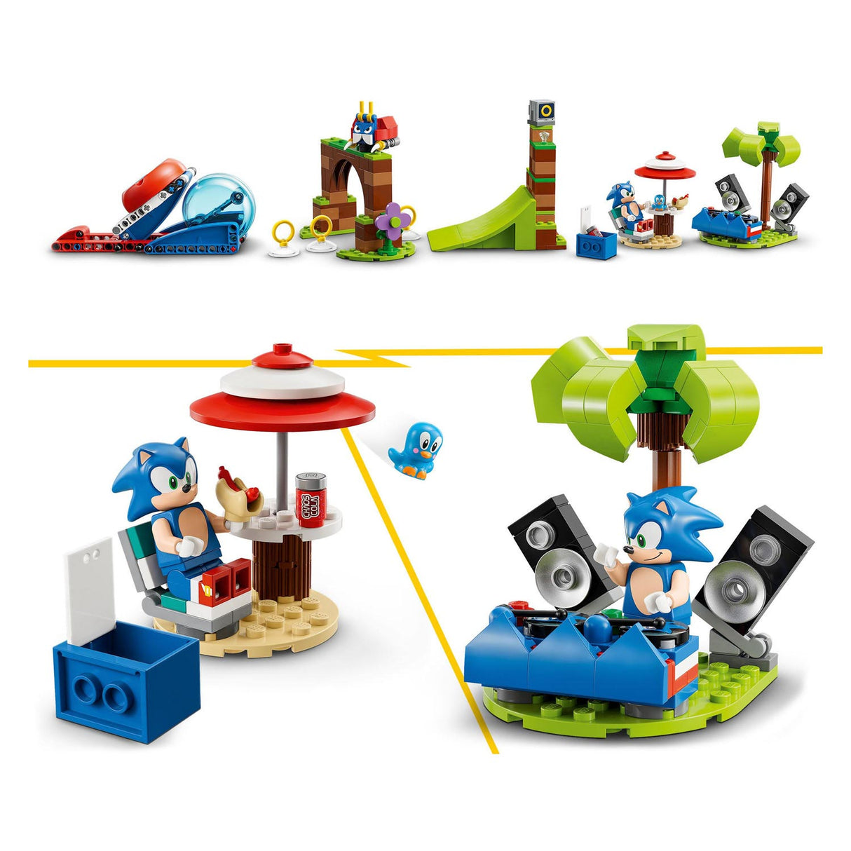 LEGO Sonic The Hedgehog 76990 Super Fast Challenge