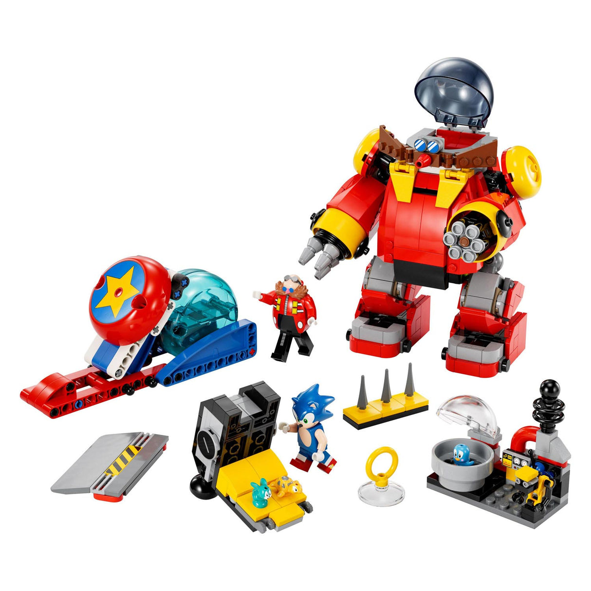 Lego LEGO 76993 vs. Dr. Eggmans Eirobot