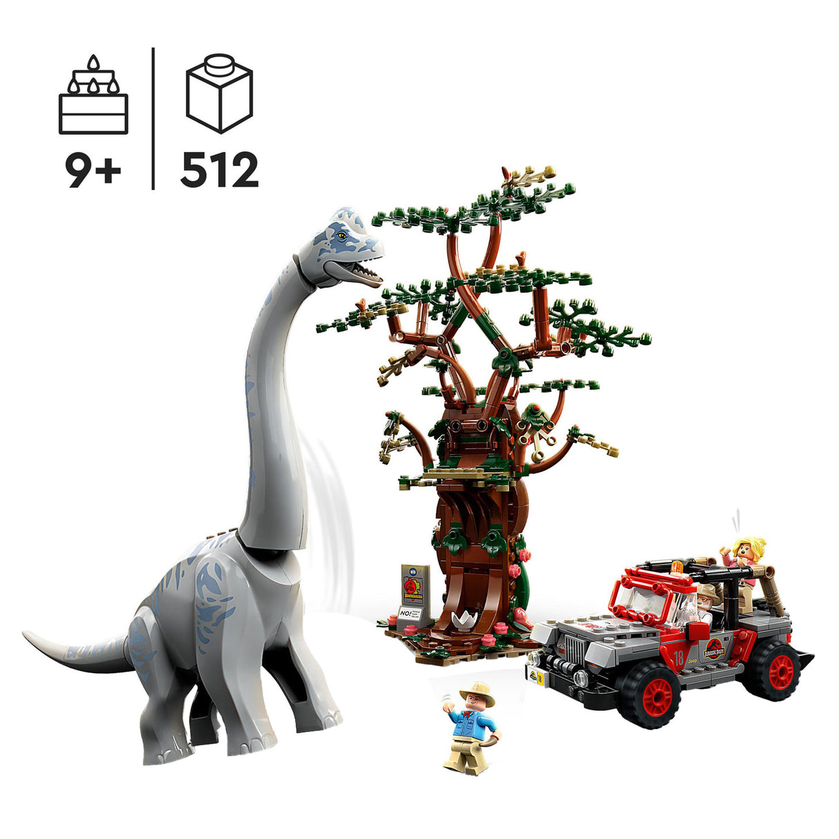 LEGO Jurassic Park 76960 Brachiosaurus Discovery