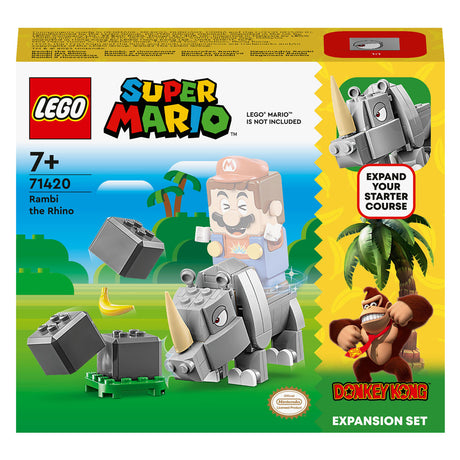 Lego LEGO Super Mario 71420 Uitbreidingsset: Rambi de Neushoorn