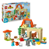 Lego Duplo Duplo Lego Duplo Town 10416 dyr tager sig af gården