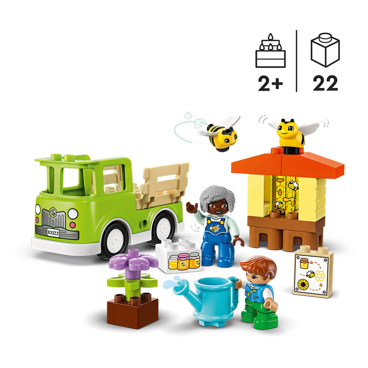 Lego Duplo Duplo LEGO DUPLO Town 10419 Bijen en Bijenkorven