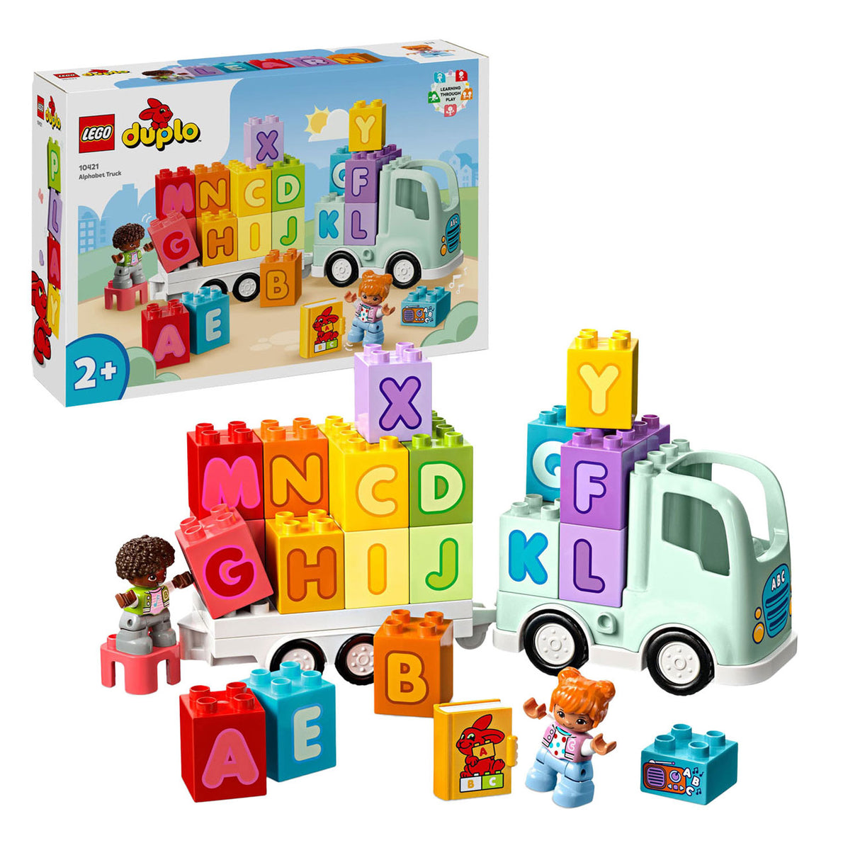 LEGO DUPO LEGO DUPLO TOWN 10421 Prikolica za abecedo