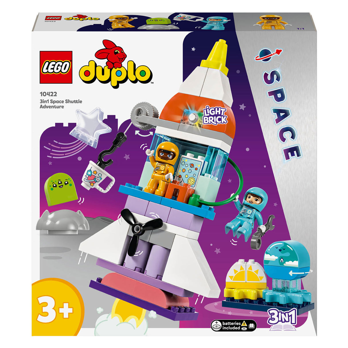 LEGO DUPLO LEGO DUPLO Town 10422 3-in-1 Space adventure