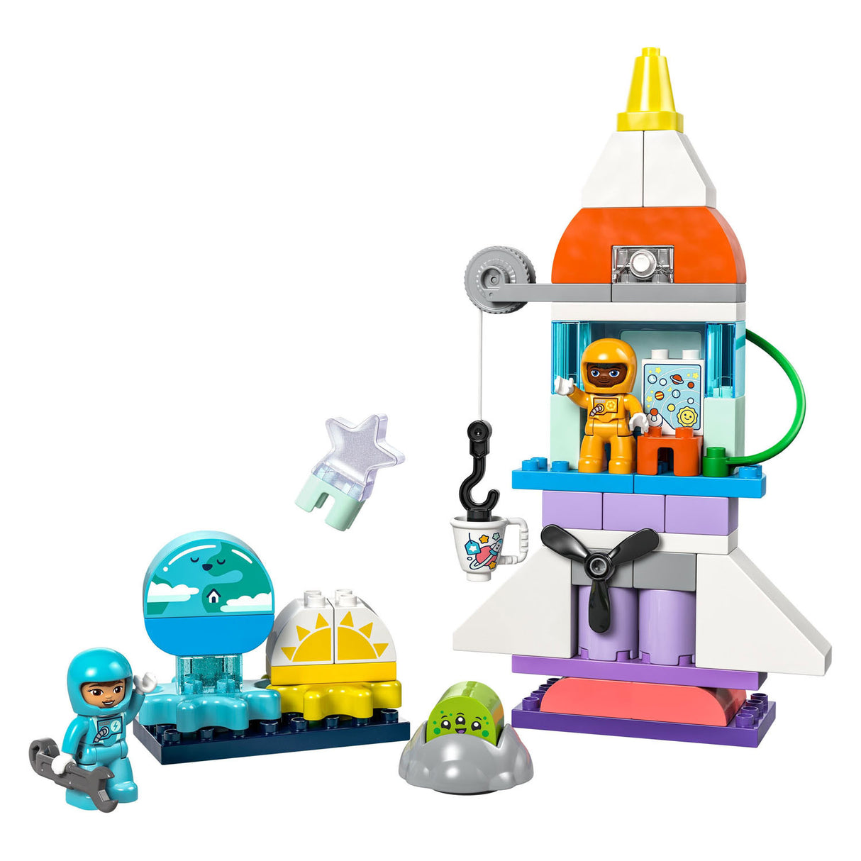 LEGO DUPLO LEGO DUPLO TOWN 10422 Adventure spatiale 3-en-1