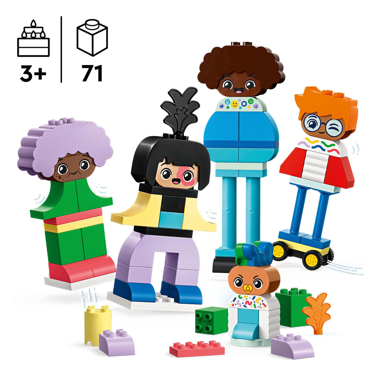 LEGO DUPLO LEGO DUPLO Town 10423 people and their emotions