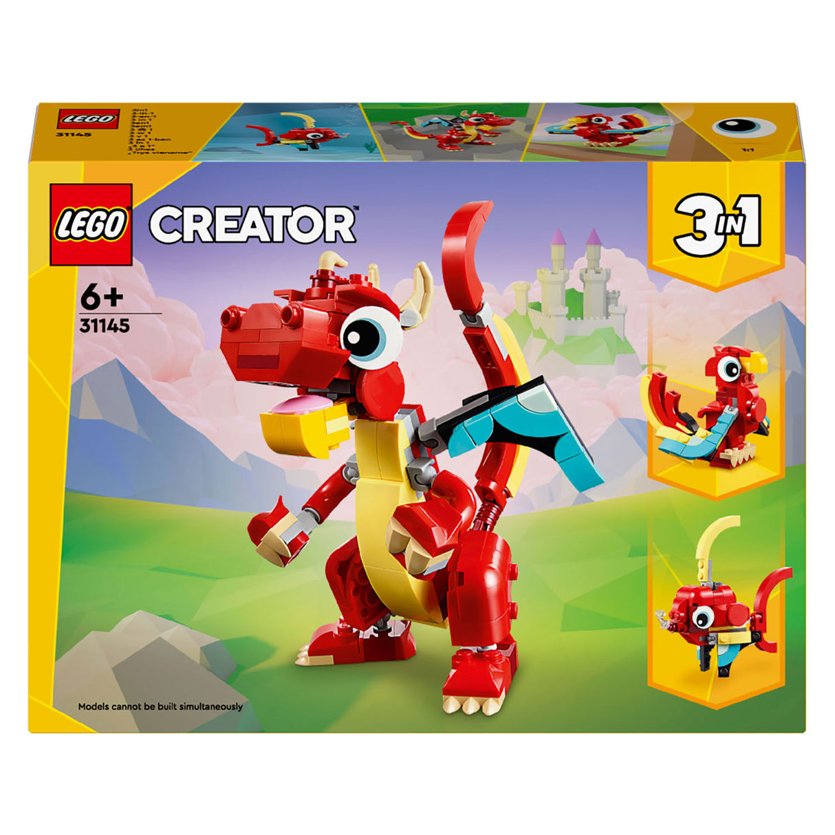 Créateur LEGO LEGO 31145 Dragon rouge