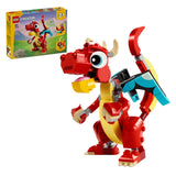 Créateur LEGO LEGO 31145 Dragon rouge