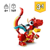 LEGO LEGO Creador 31145 Red Dragon