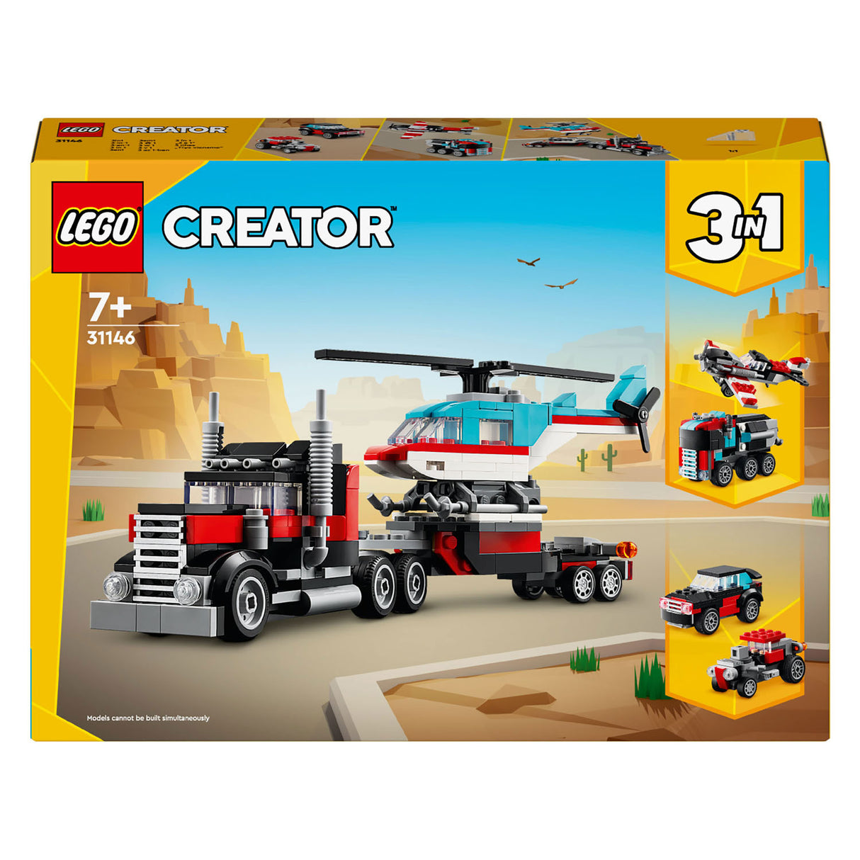 Creatore Lego Lego 31146 CAMION con elicottero