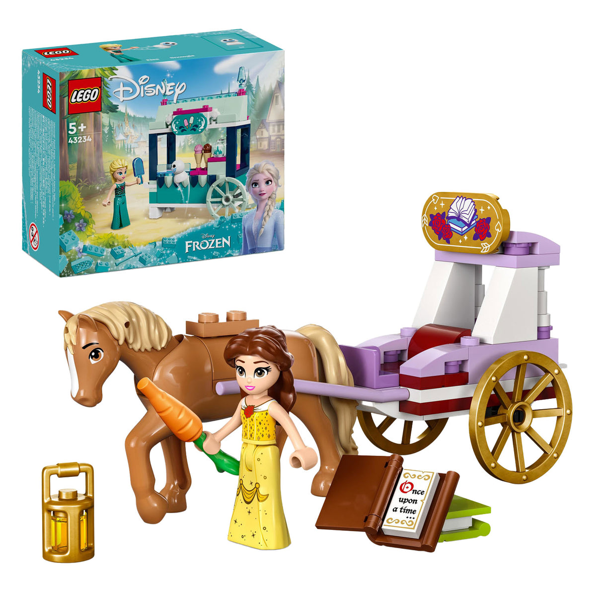 Lego Lego Princess 43233 Belle's Trener konj