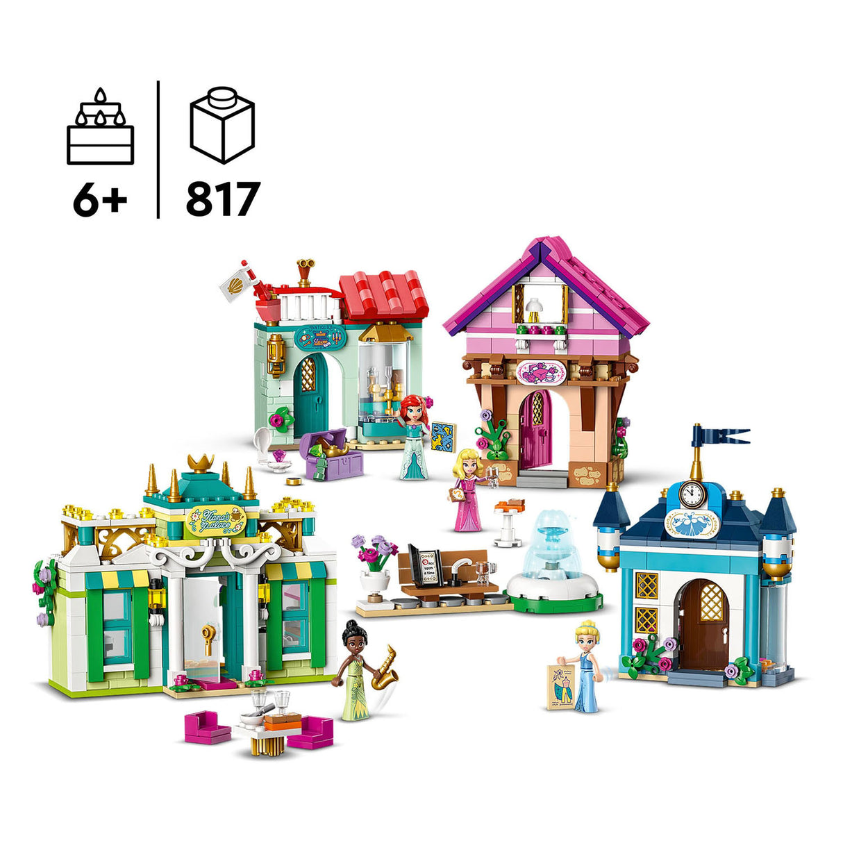 Lego LEGO Prinses 43246 Marktavonturen