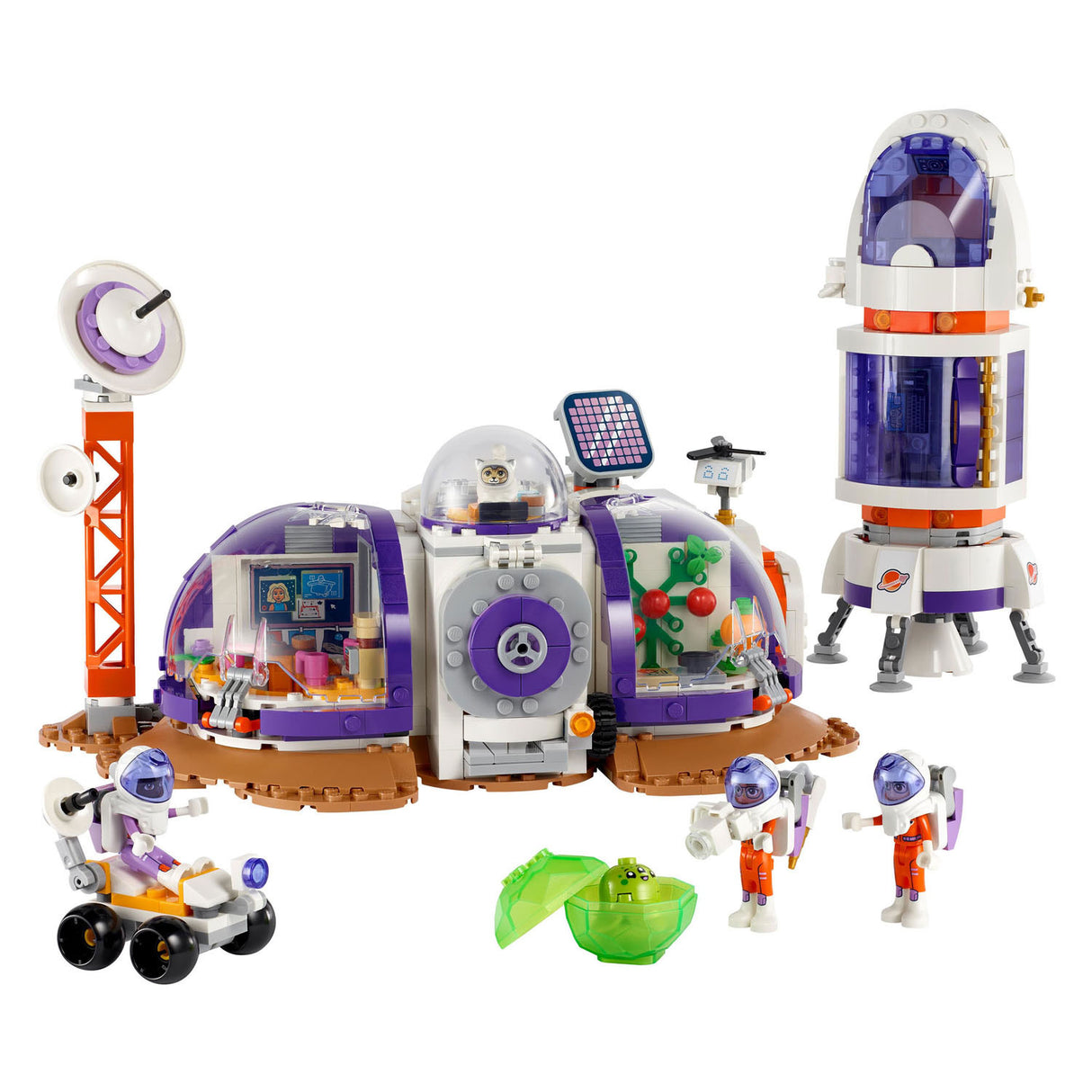 Lego LEGO Friends 42605 Ruimtebasis op Mars en Raket