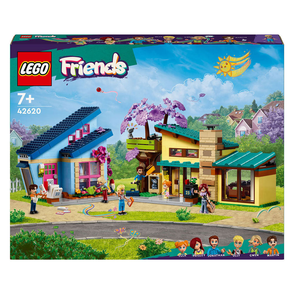 Lego LEGO Friends 42620 Olly en Paisleys Huizen