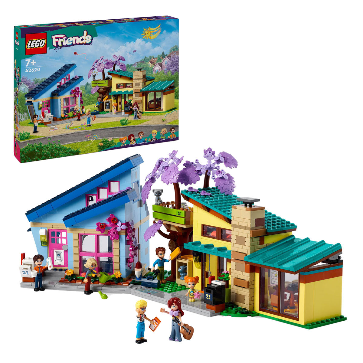 LEGO LEGO AMIGOS 42620 Olly y paisleys casas