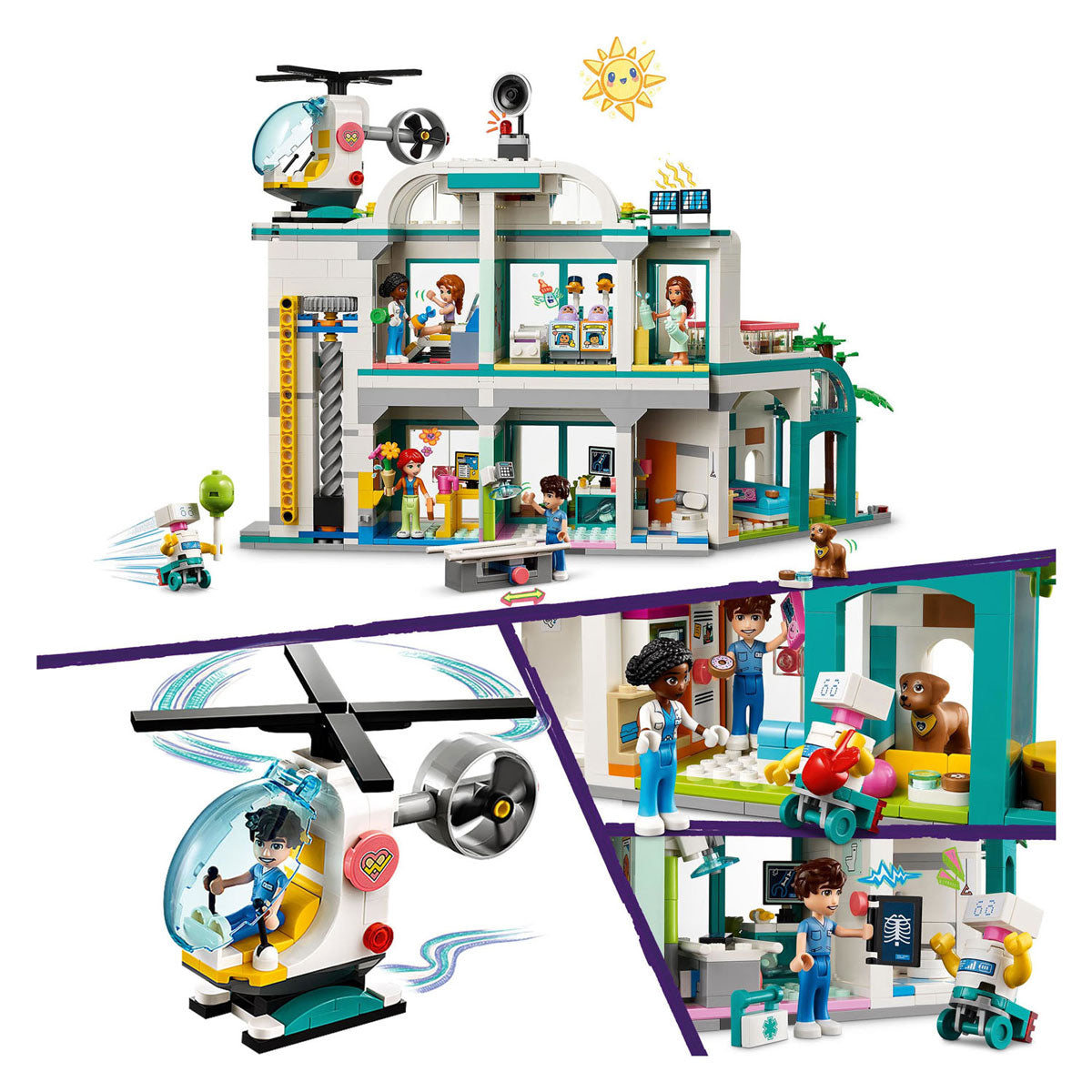 Lego Lego Frënn 42621 Handlake Stad Spidol