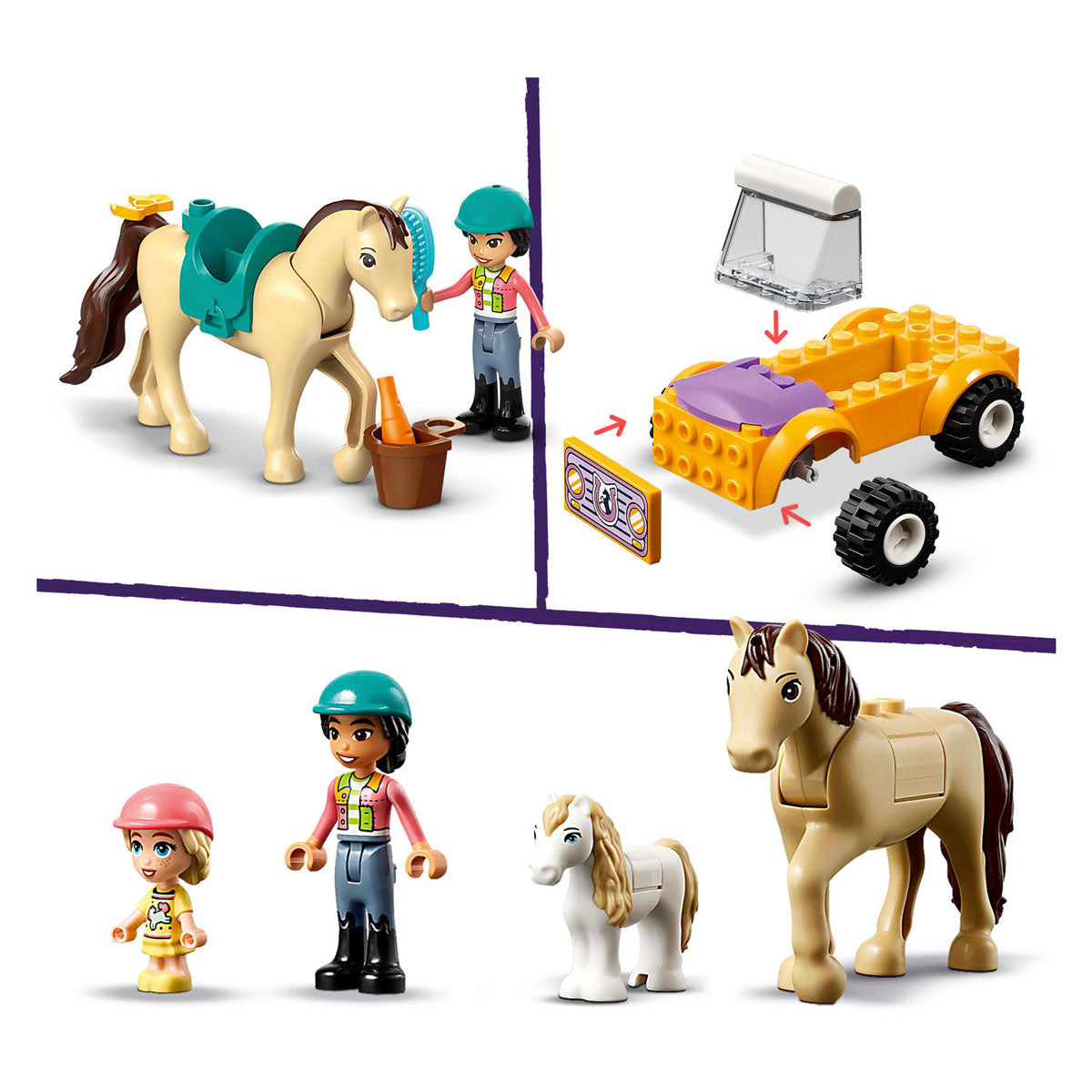 Lego LEGO Friends 42634 Paard en Pony Aanhangwagen