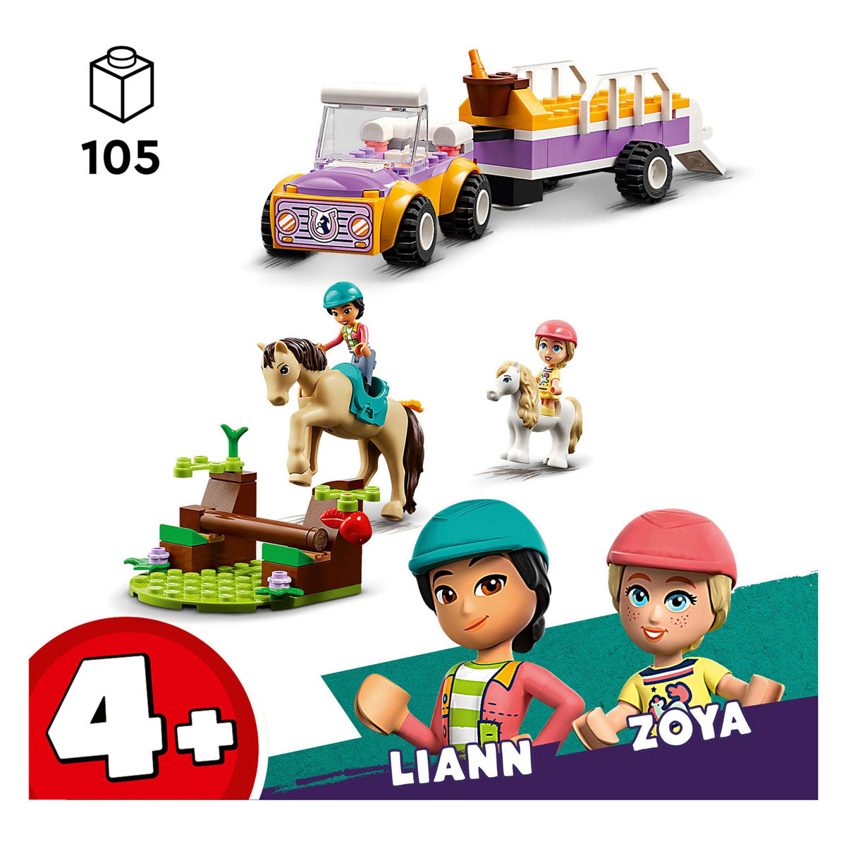 Lego LEGO Friends 42634 Paard en Pony Aanhangwagen