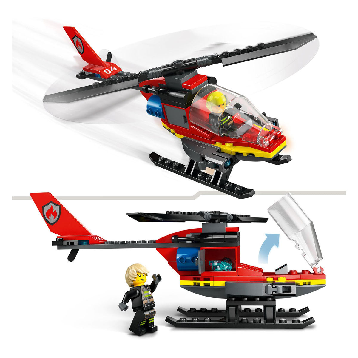 Lego LEGO City 60411 Brandweerhelikopter