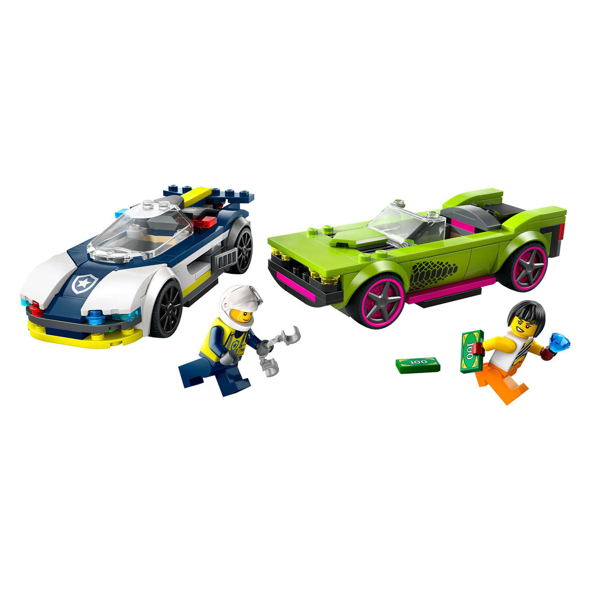 Lego Lego City 60415 Police Auto a schnell Autoskëscht