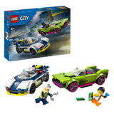 LEGO LEGO CITY 60415 Auto della polizia e auto a carico