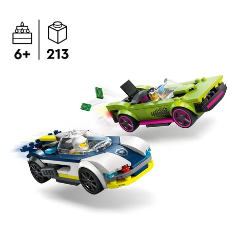 Lego policejní auto a vysokorychlostní automobilová honička - 60415