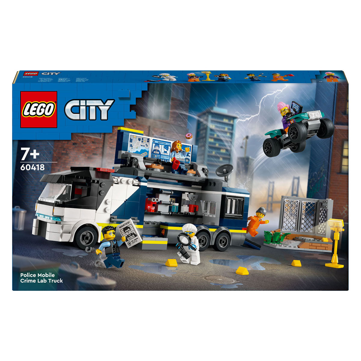 Lego Lego City 60418 Polislaboratorium i lastbil