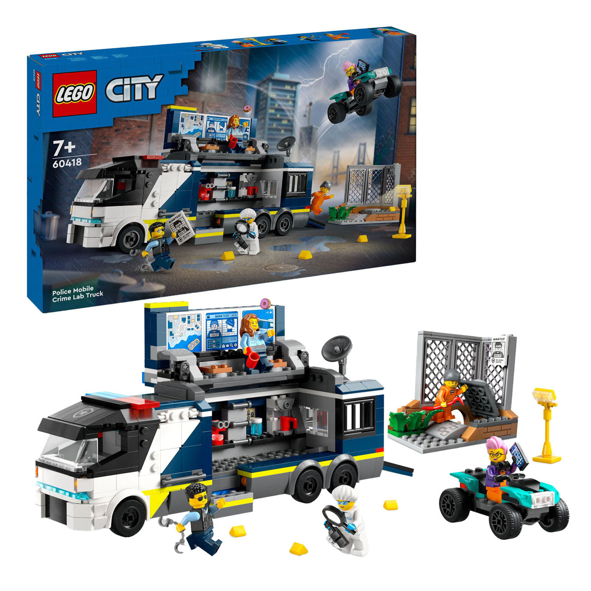 Lego Lego City 60418 Polizeilabor im LKW