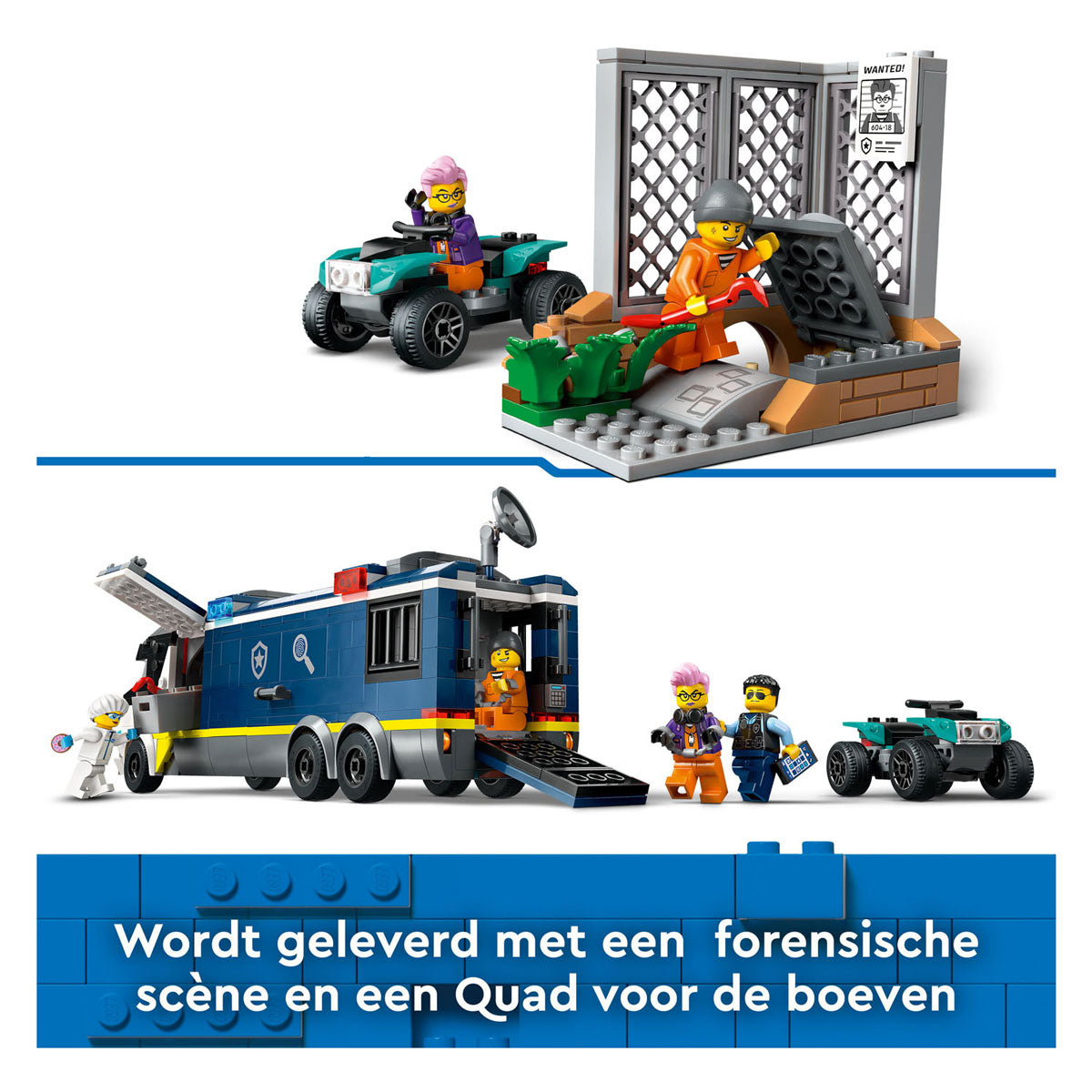 Lego Lego City 60418 Polizeilabor im LKW