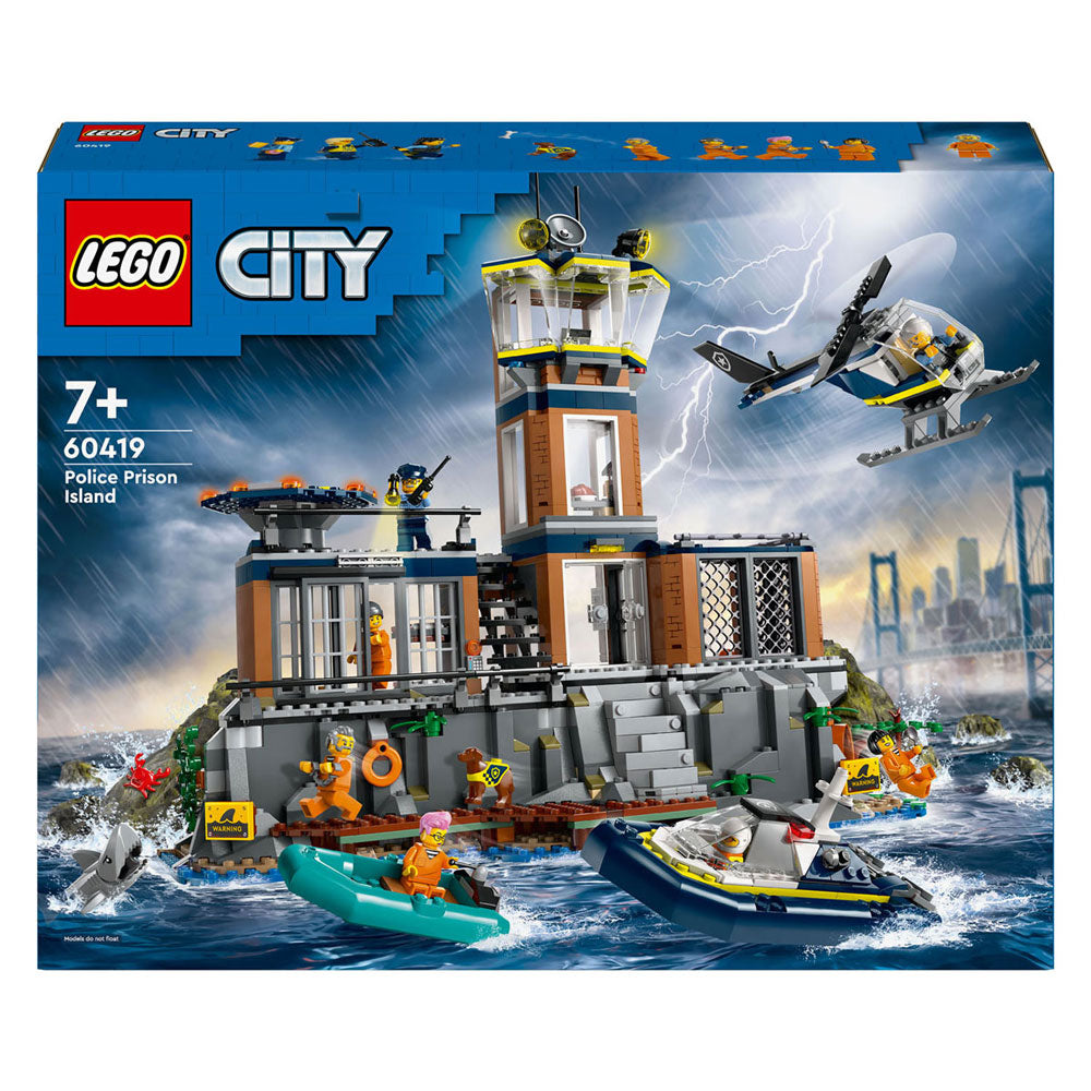 LEGO LEGO CITY 60419 Polisföretagets ö