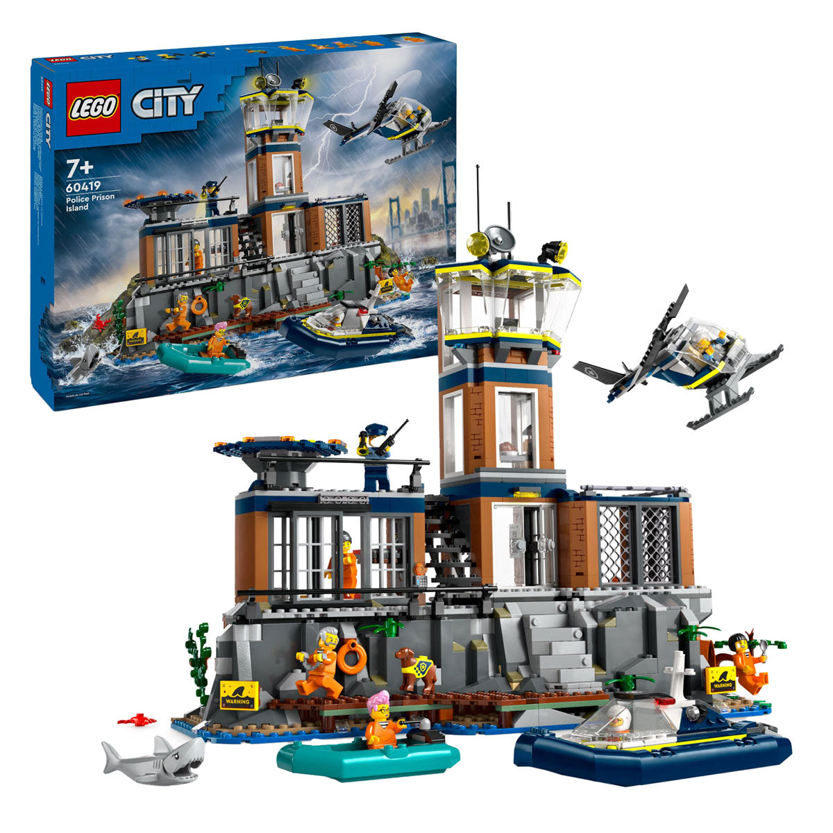 LEGO LEGO CITY 60419 Polisföretagets ö