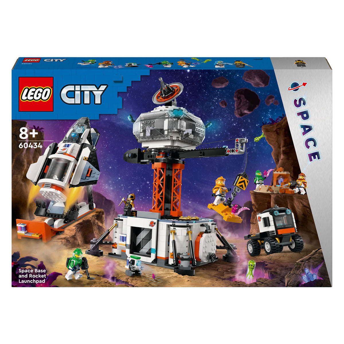 Lego LEGO City 60434 Ruimtebasis en Raketlanceringsplatform