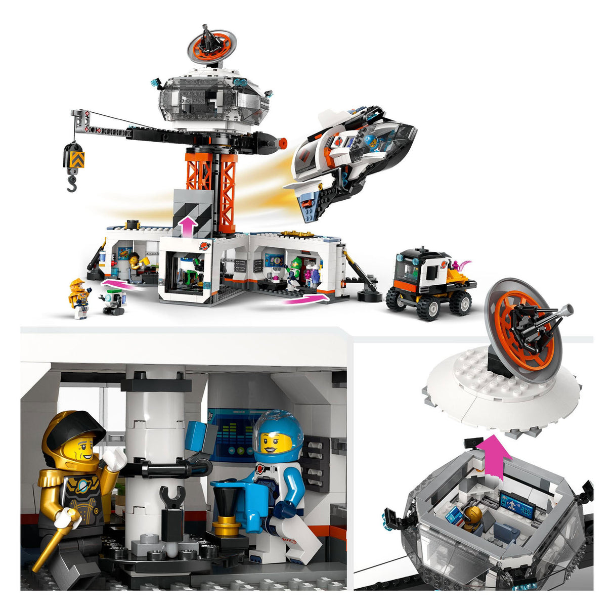 Lego LEGO City 60434 Ruimtebasis en Raketlanceringsplatform