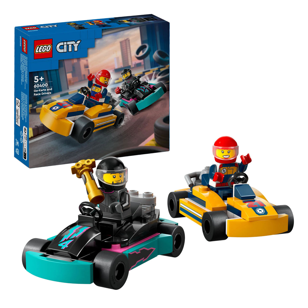 Lego Lego City 60400 Karts und Rennfahrer