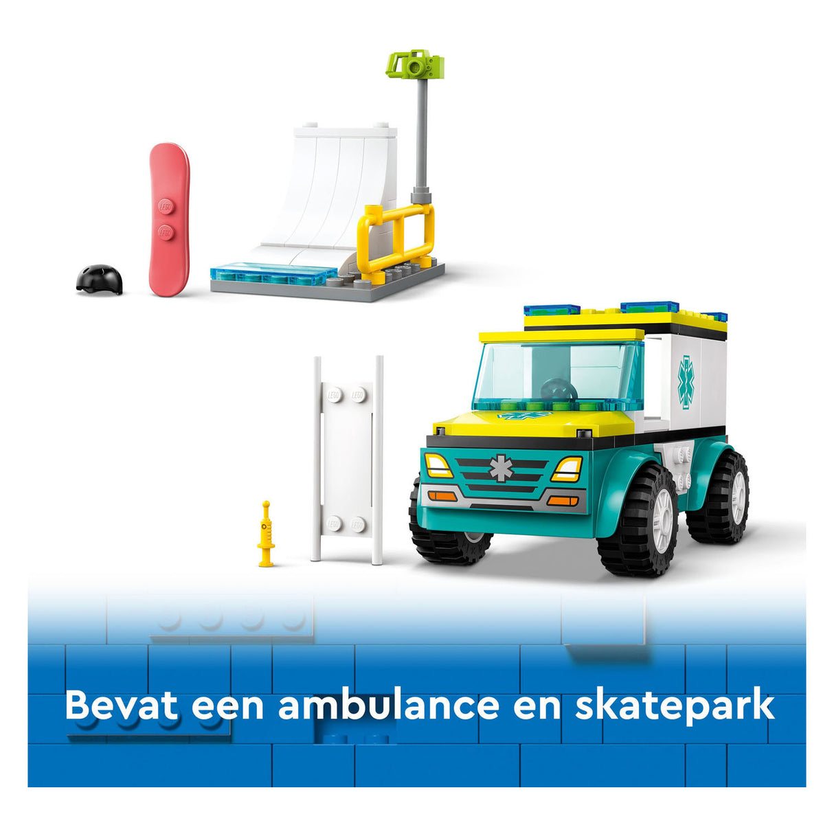 Lego Lego City 60403 Ambulance e Snowboarder