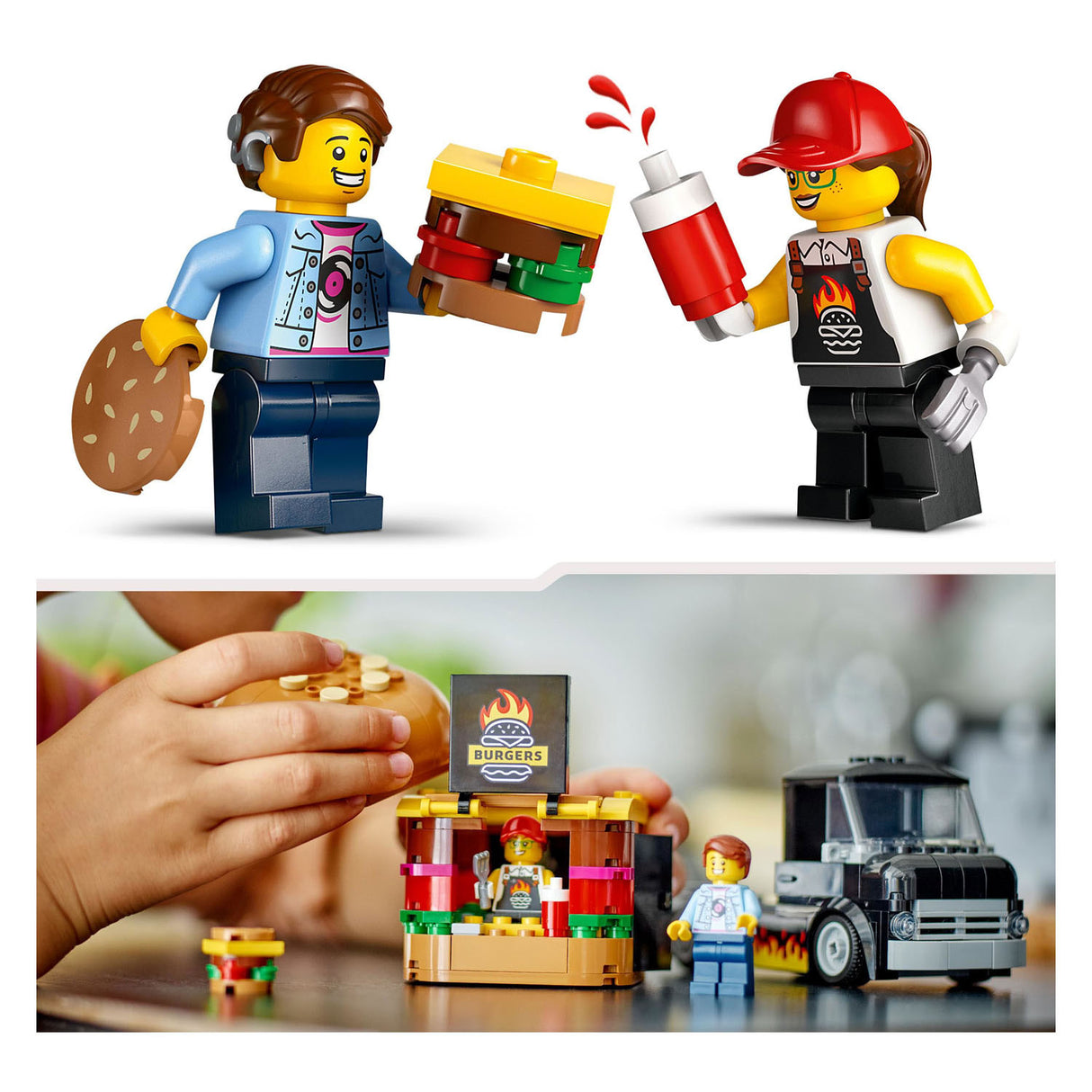 LEGO LEGO CITY 60404 Hamburger tovornjak