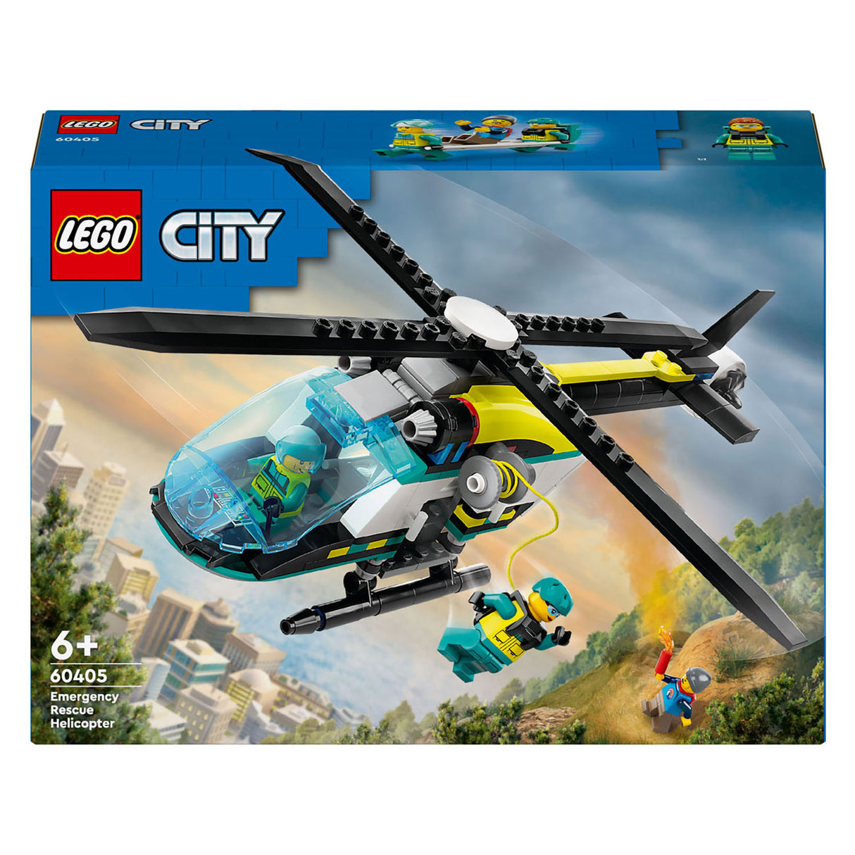 LEGO LEGO CITY 60405 Elicottero di salvataggio