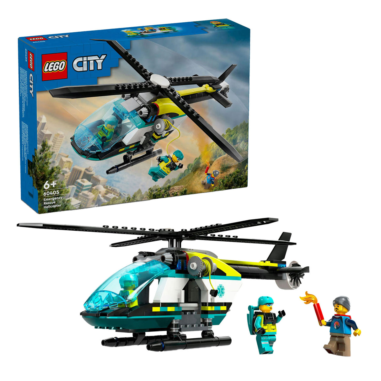 LEGO LEGO CITY 60405 Elicottero di salvataggio