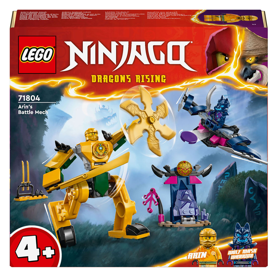 LEGO LEGO NINJAGO 71804 ARINS FITTMECHA