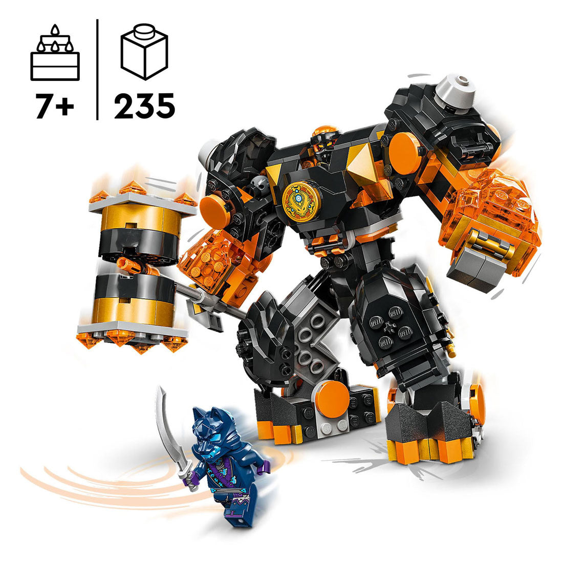 Lego LEGO Ninjago 71806 Coles Elementaire Aardemecha