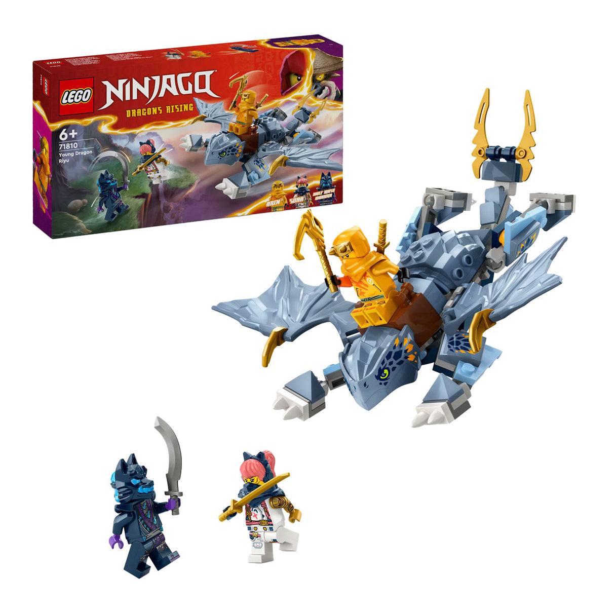 Lego LEGO Ninajago 71810 Jonge Draak Riyu