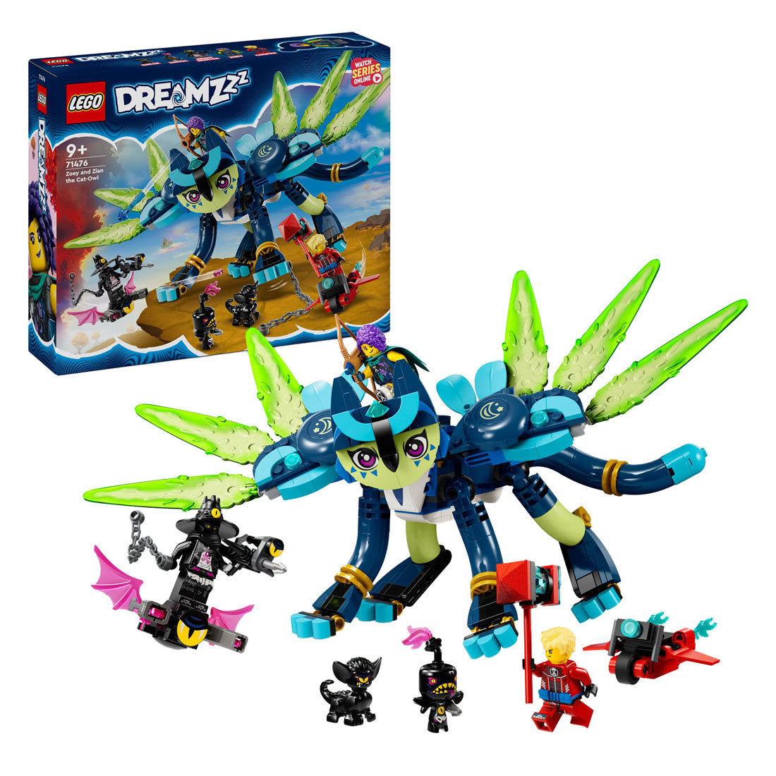 Lego Lego Dreamzzz 71476 Zoey a Zian de Kattenuil