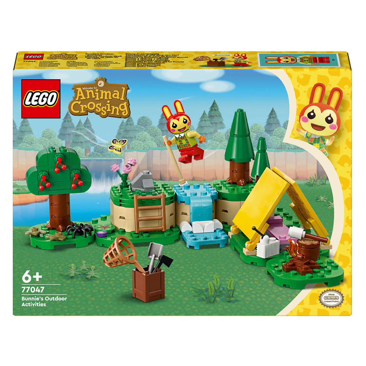 Lego Lego Animal Crossing 77047 Camping z Bunniejem