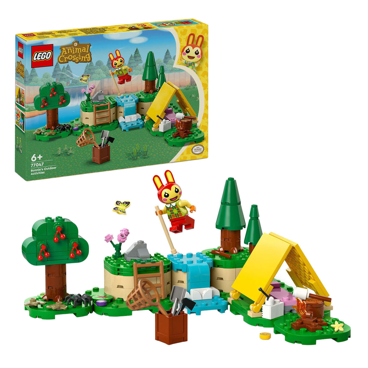 Lego Lego Animal Crossing 77047 Camping z Bunniejem