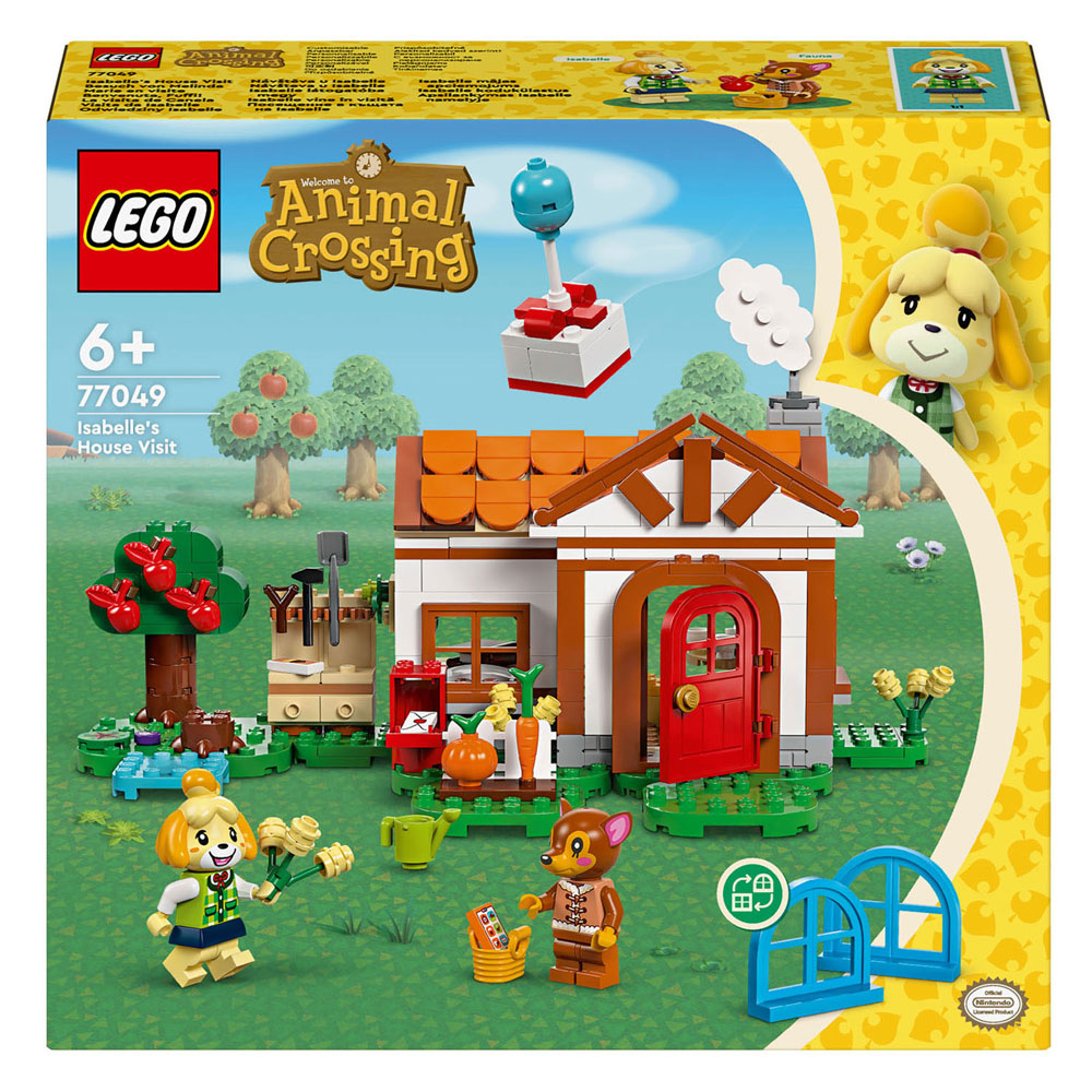 Lego Lego Animal Crossing 77049 Isabelle sui visitatori