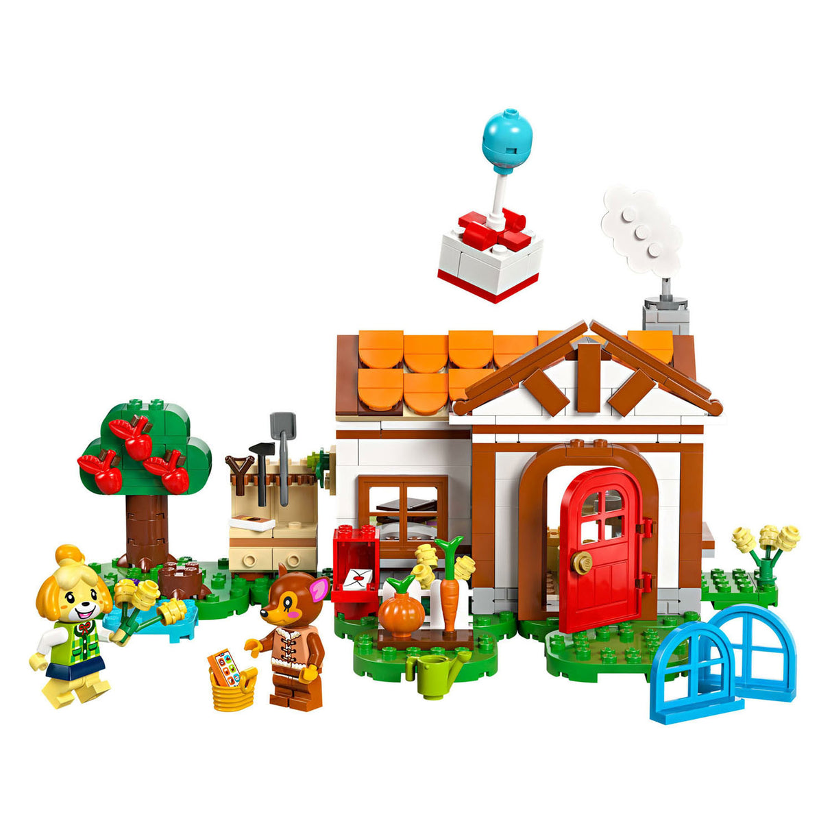 Lego Lego Animal Crossing 77049 Isabelle sur les visiteurs