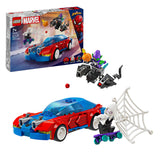 LEGO LEGO Super Heroes 76279 Spider-Man Racing Car et Venom Green Goblin